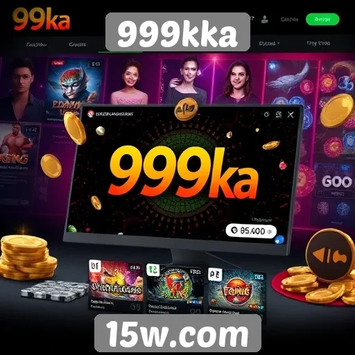 Transformações visuais e gráficas do site 999kka